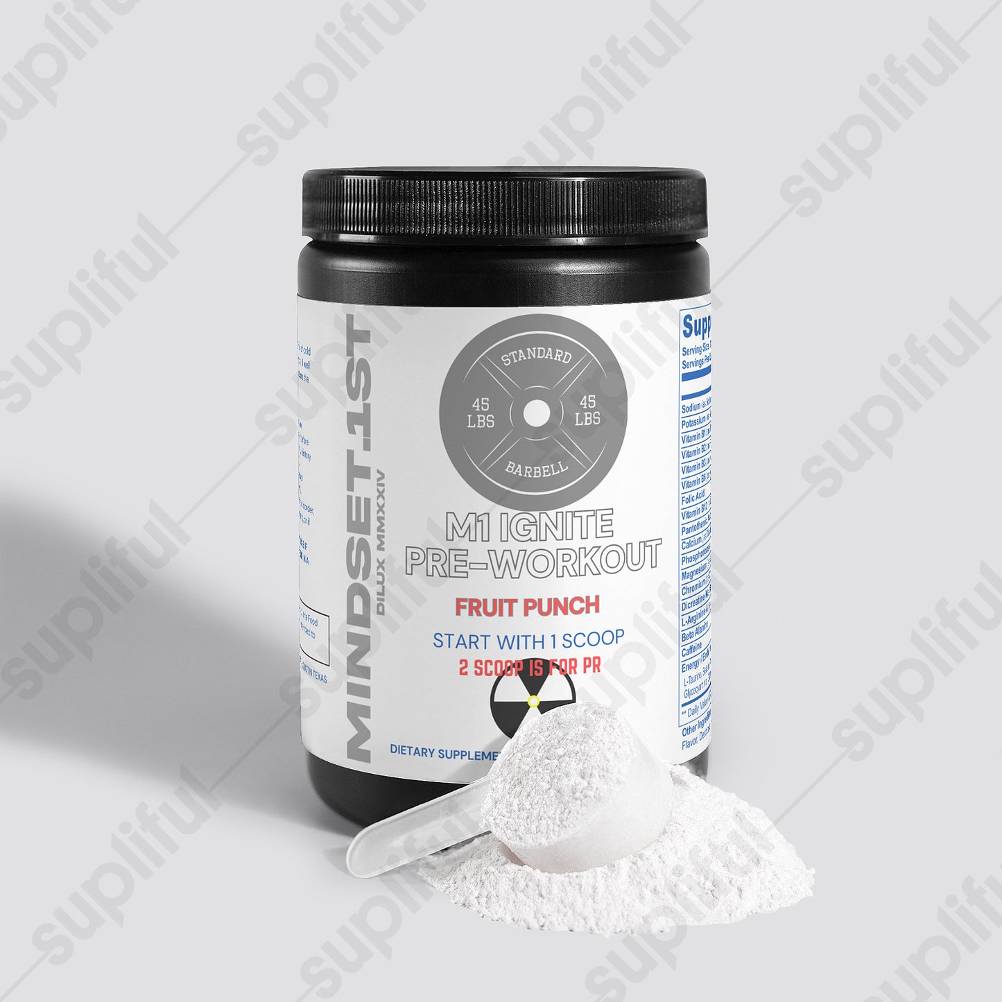 Nitric Shock Pre-Workout Powder (Fruit Punch)